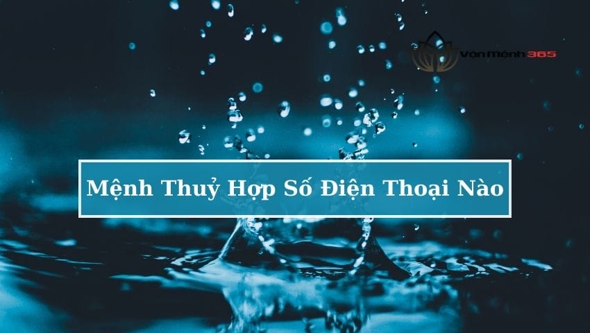 Mệnh Thuỷ Hợp Số Điện Thoại Nào